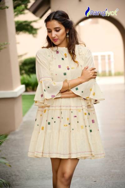 Unique Vol 1 By Rangjyot fancy Wear Short Kurti Collection